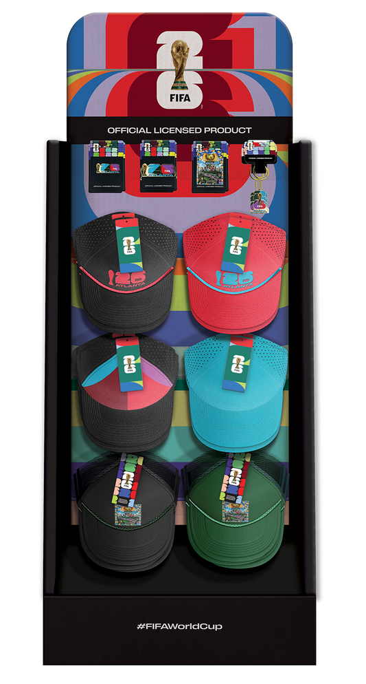 FIFA World Cup 26 Host City Collection - Hats with Keychains