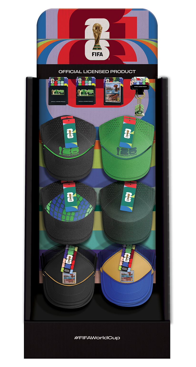 FIFA World Cup 26 Host City Collection - Hats with Keychains