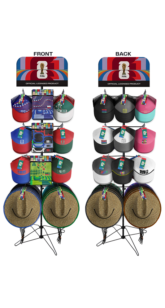 FIFA World Cup 2026 Wire Floor Display 150ct