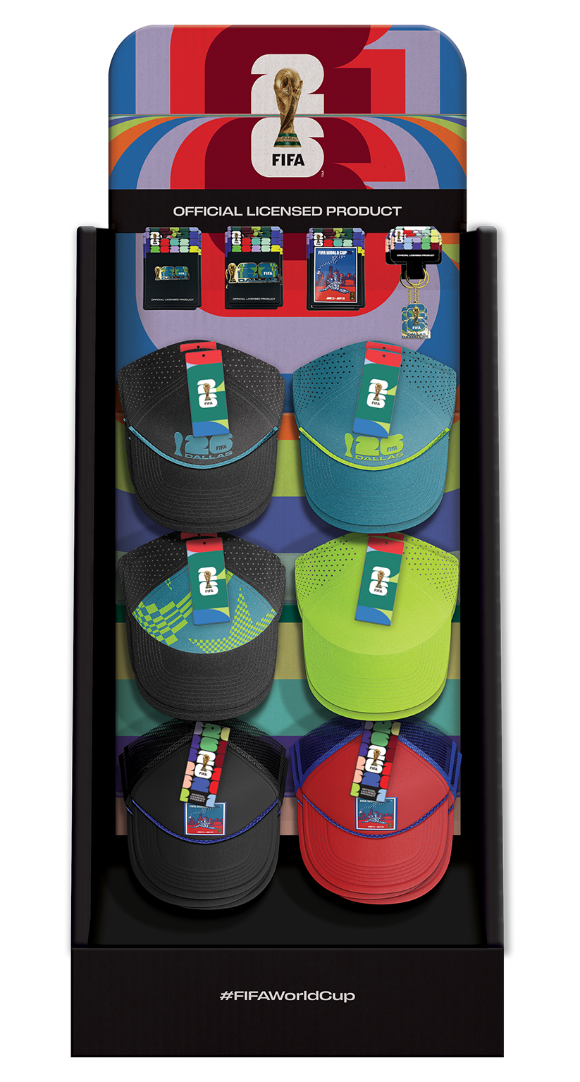 FIFA World Cup 26 Host City Collection - Hats with Keychains