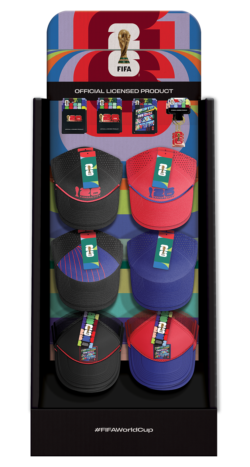 FIFA World Cup 26 Host City Collection - Hats with Keychains