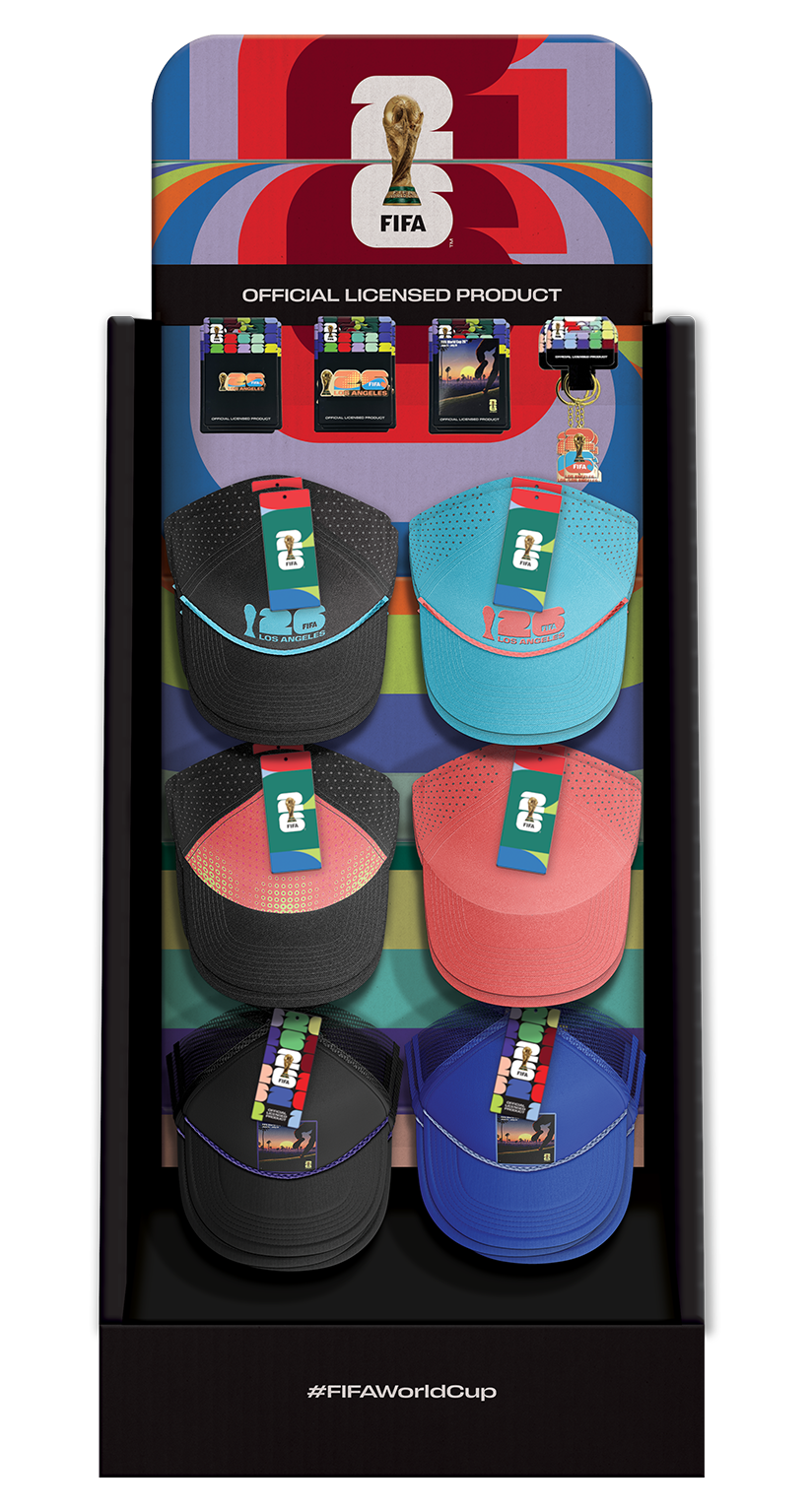 FIFA World Cup 26 Host City Collection - Hats with Keychains