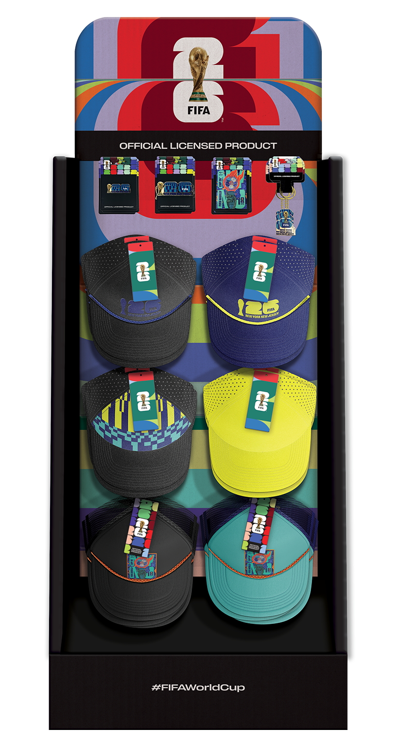 FIFA World Cup 26 Host City Collection - Hats with Keychains