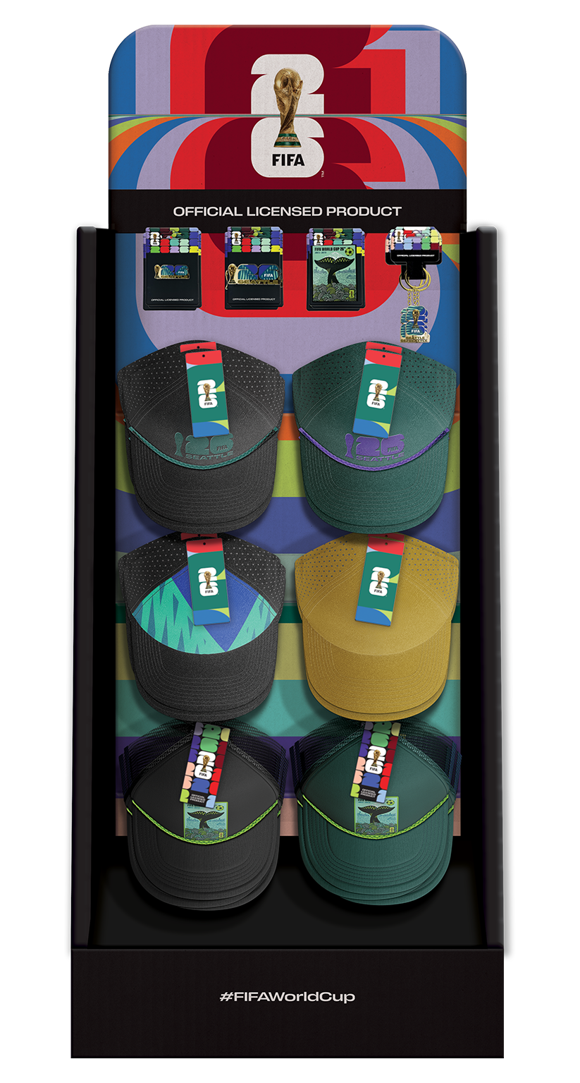 FIFA World Cup 26 Host City Collection - Hats with Keychains