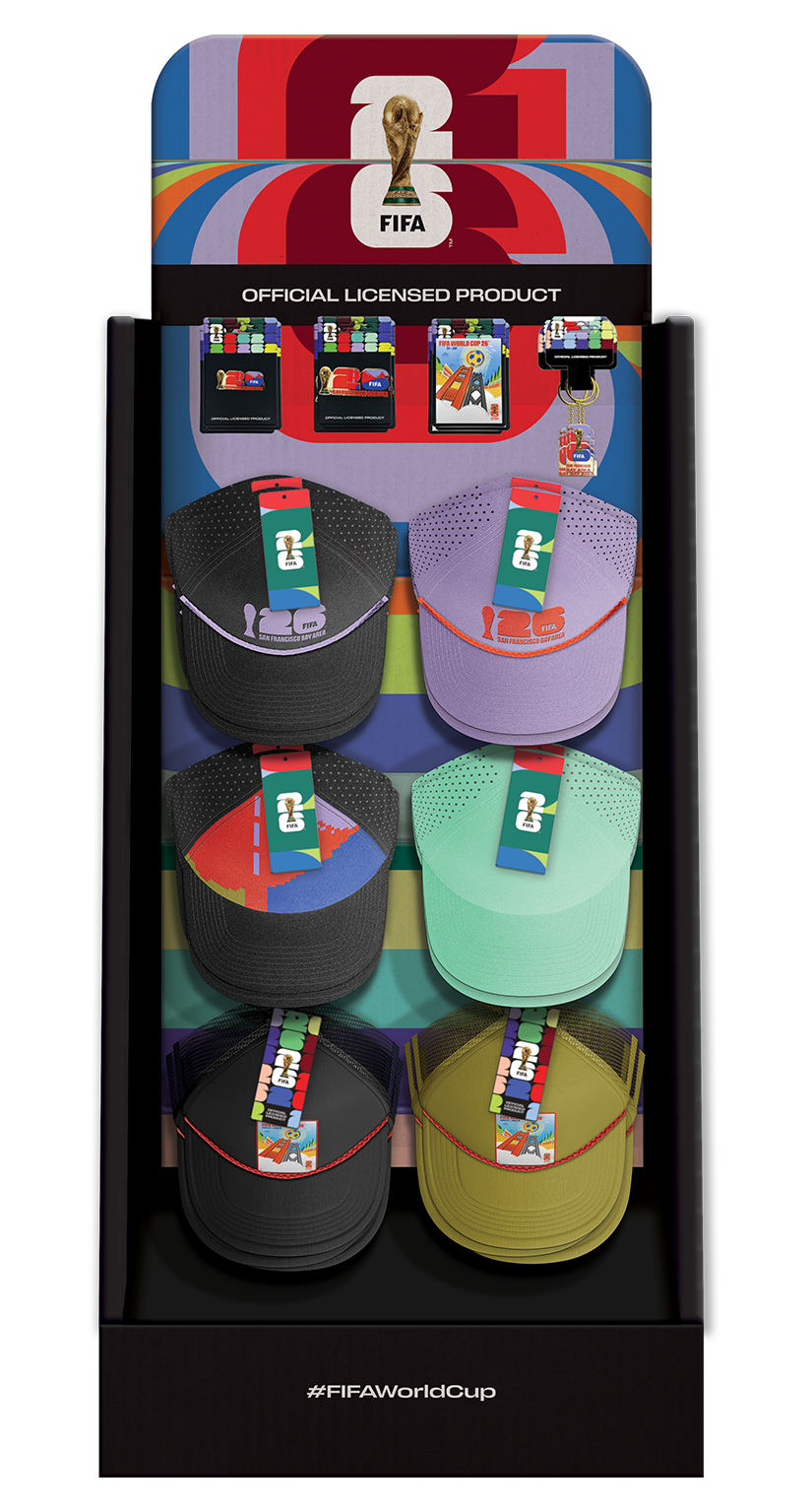 FIFA World Cup 26 Host City Collection - Hats with Keychains