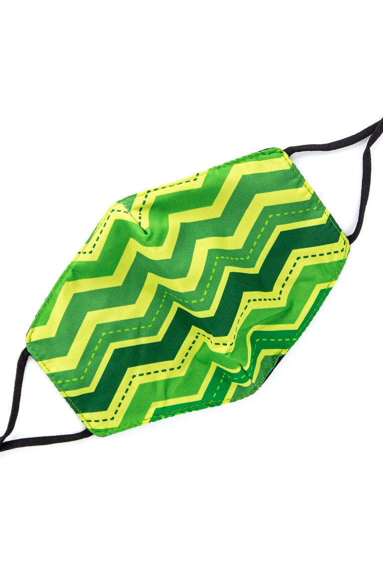 Adjustable Strap Fashion Mask - ZigZag