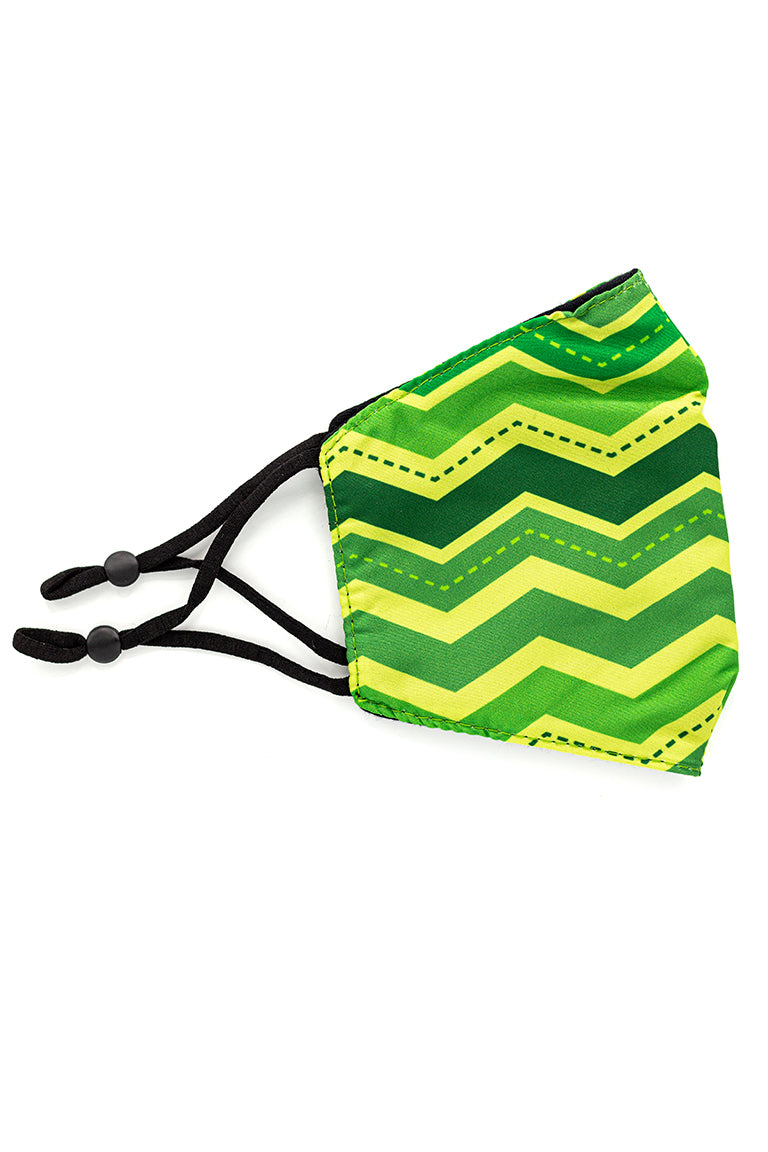 Adjustable Strap Fashion Mask - ZigZag