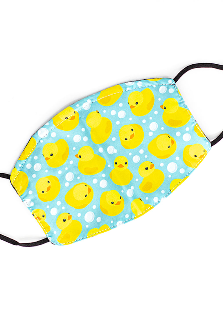 Mascarilla de moda de correa ajustable con / nase Wire Bubble Duckies