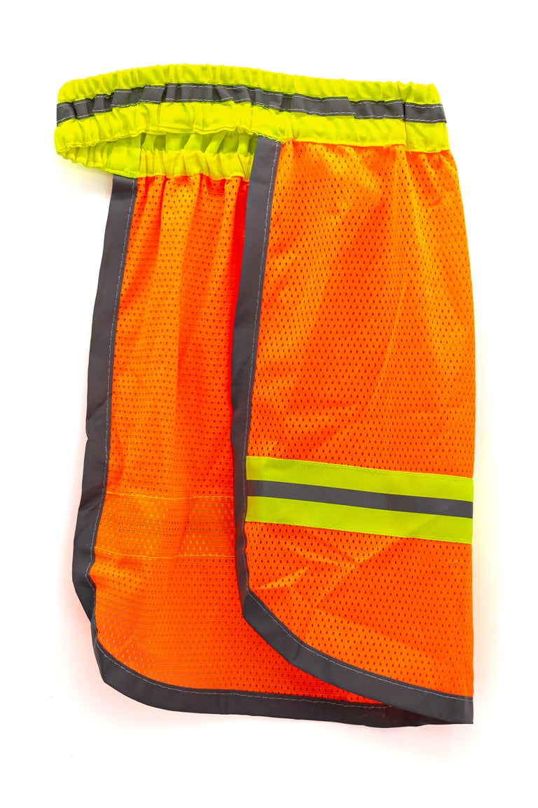 Rockline Reflective Hat Shade - Orange
