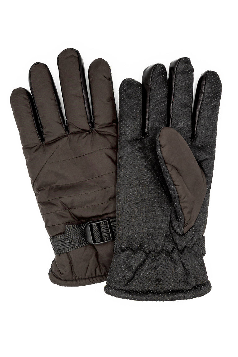 Guantes pesados marrones