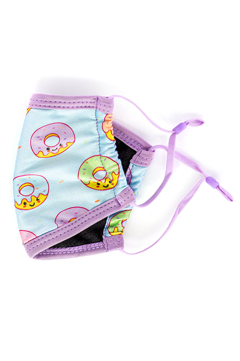 Kids Fashion Mask w / Ajustável Sarmadilhas-Donuts