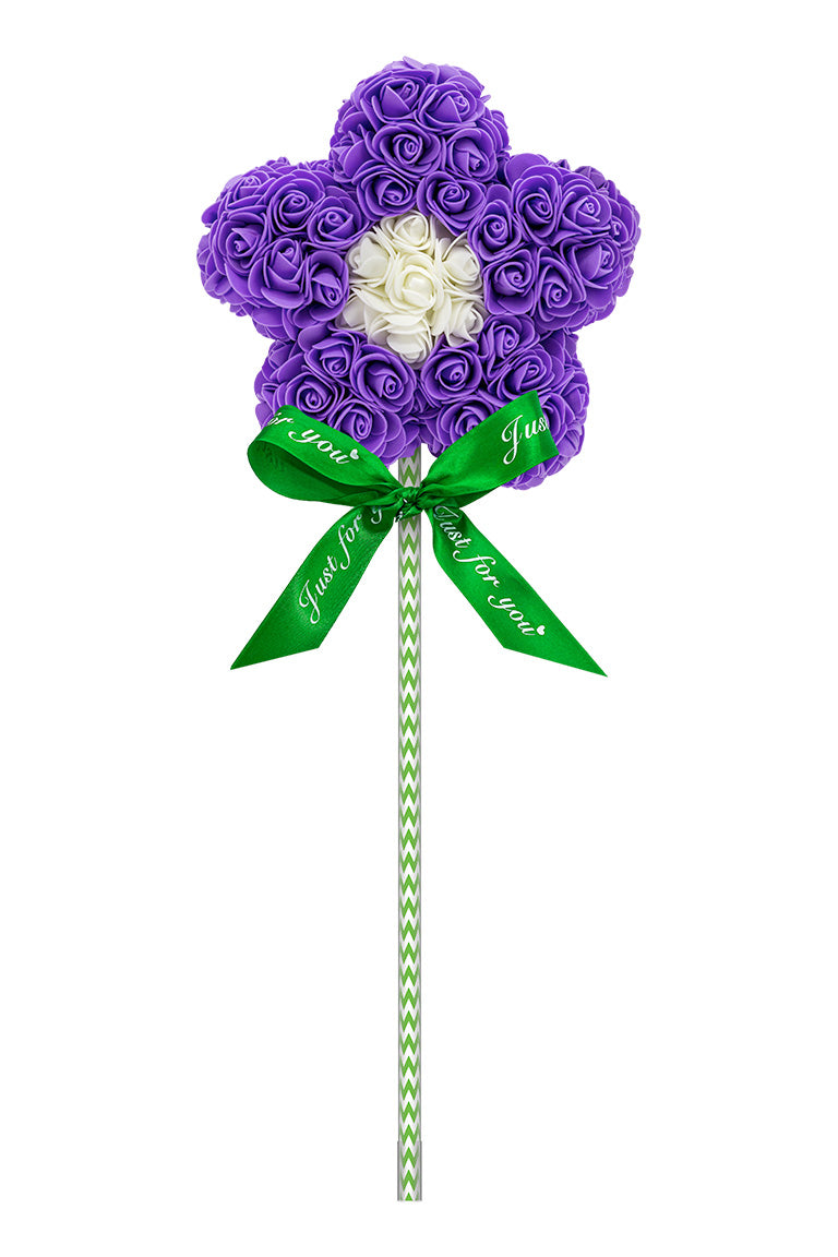 Flower Lollipop Purple