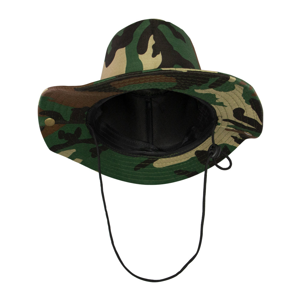 Summer Hat Sol Bucket Hat Camo Green