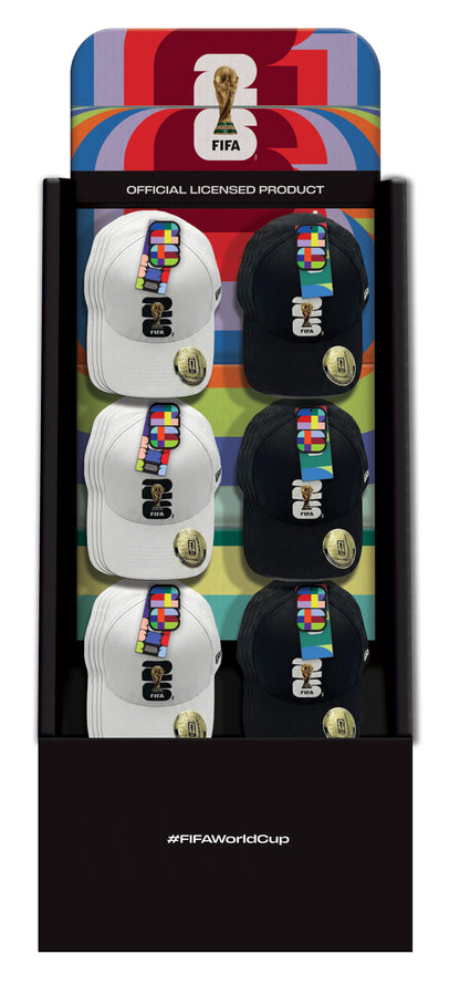 FIFA World Cup 2026 Trophy Hat Collection with Floor Display
