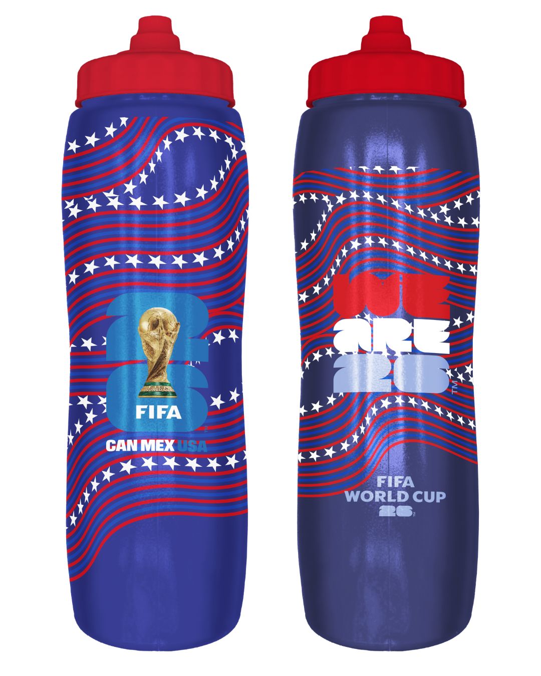 FIFA World Cup 2026 Squeeze Bottles with Floor Display