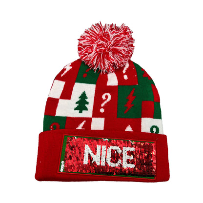 Sequin Beanie