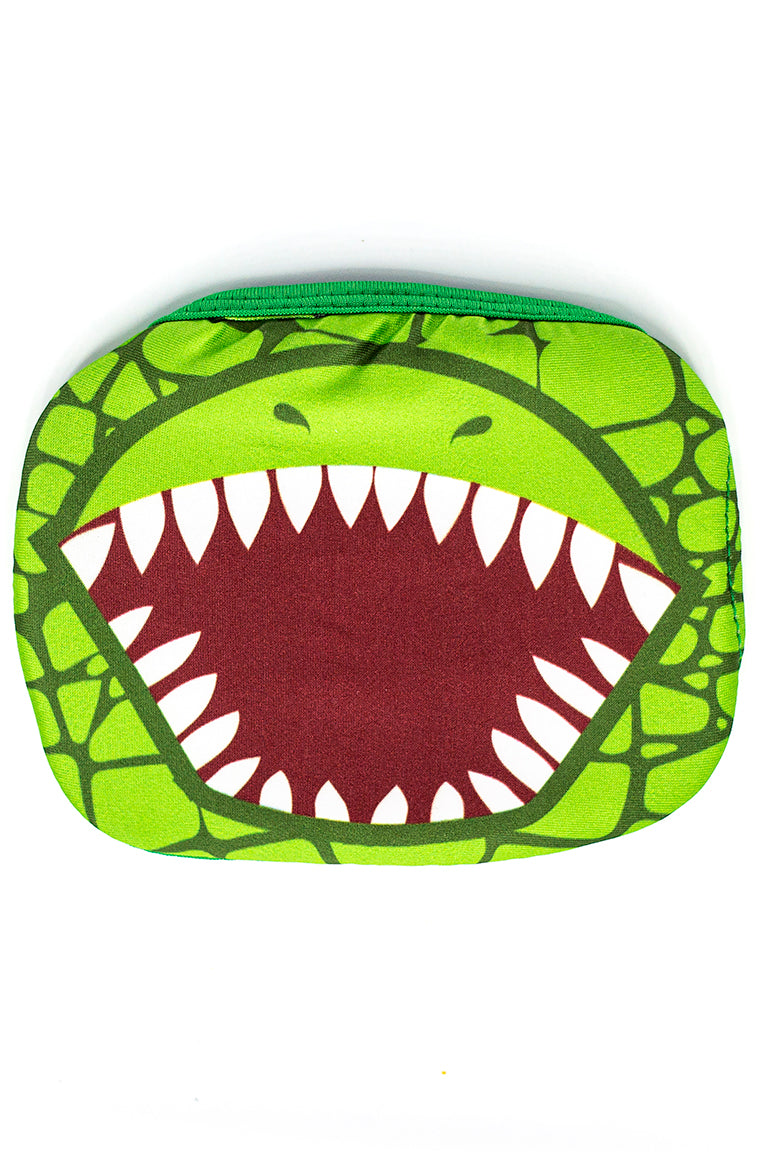 Máscara de moda para niños con tirantes ajustables-Dinosaur