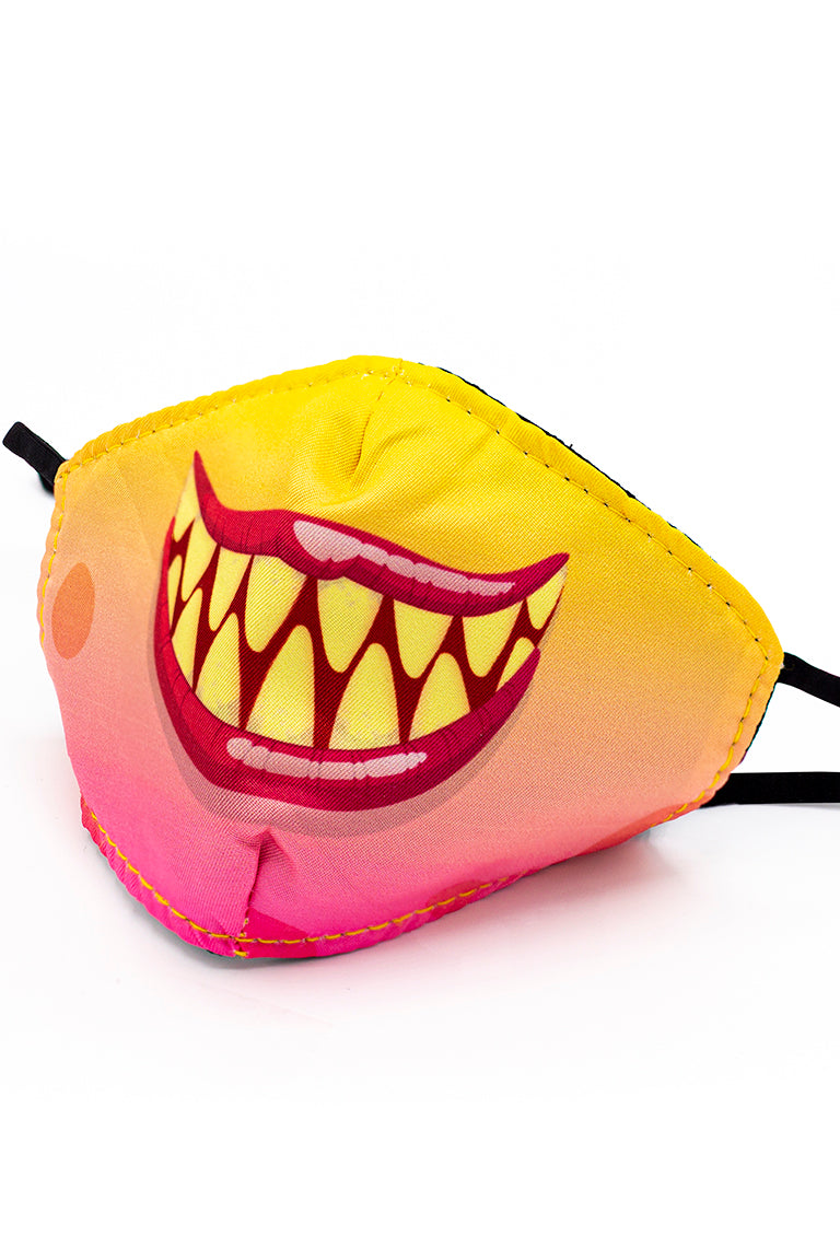 Kids Monster Fashion Mask- Peach